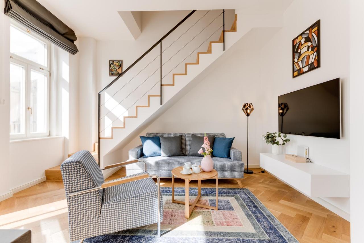 Andel Design Duplex, Ac, Garage Apartman Prága Kültér fotó