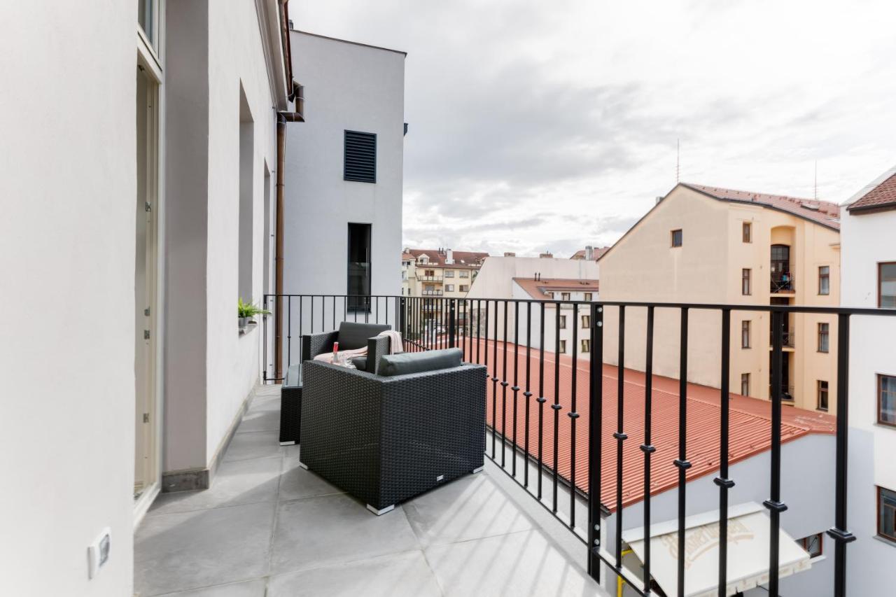 Andel Design Duplex, Ac, Garage Apartman Prága Kültér fotó