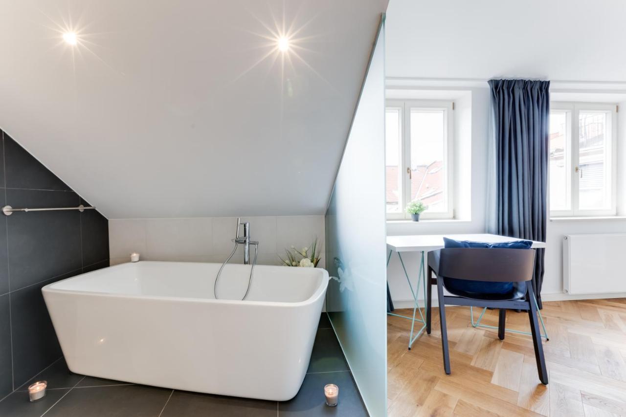Andel Design Duplex, Ac, Garage Apartman Prága Kültér fotó