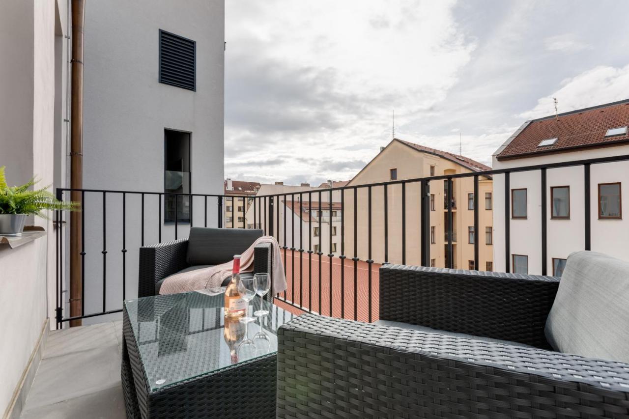 Andel Design Duplex, Ac, Garage Apartman Prága Kültér fotó