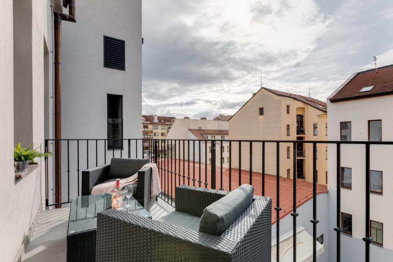 Andel Design Duplex, Ac, Garage Apartman Prága Kültér fotó
