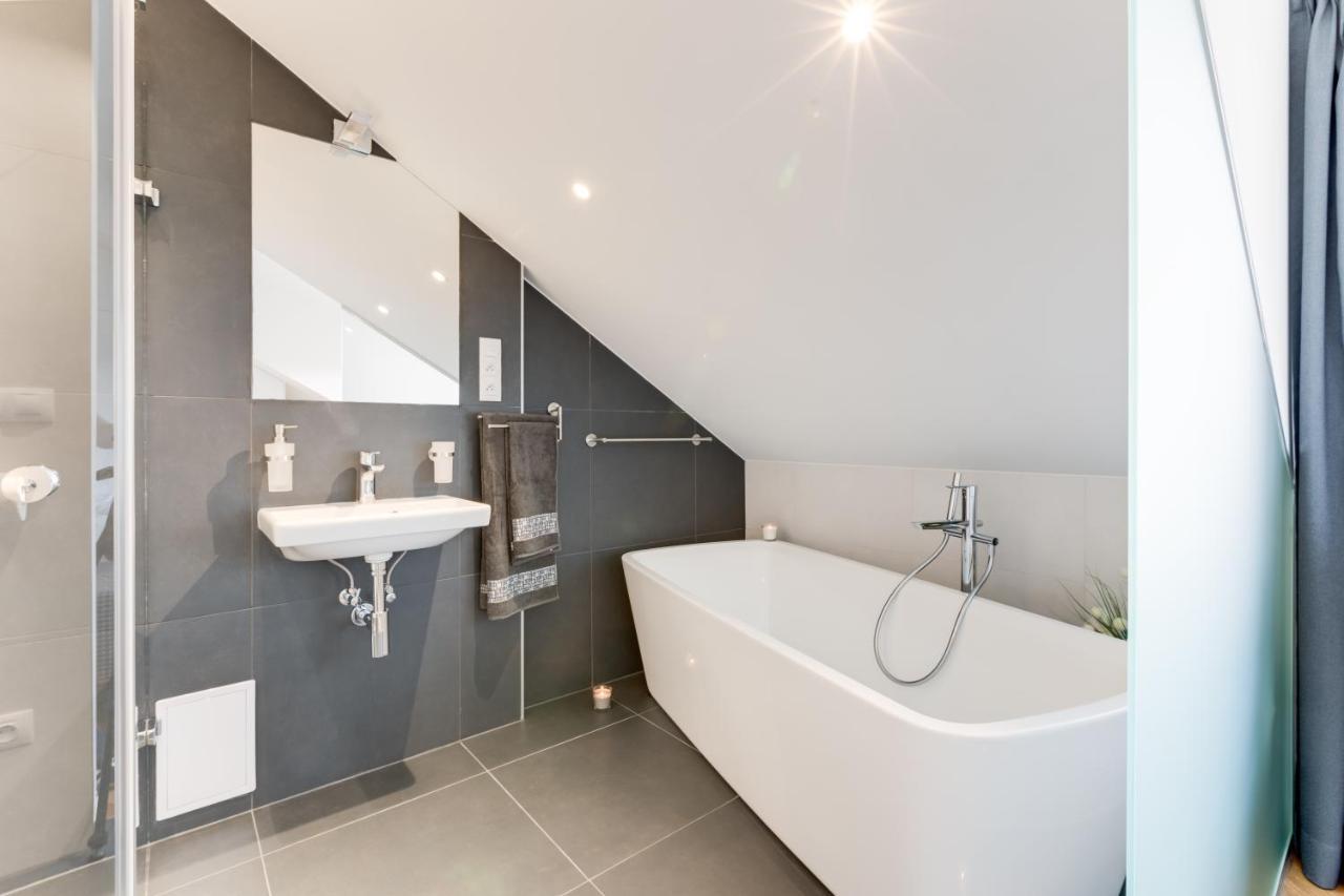 Andel Design Duplex, Ac, Garage Apartman Prága Kültér fotó